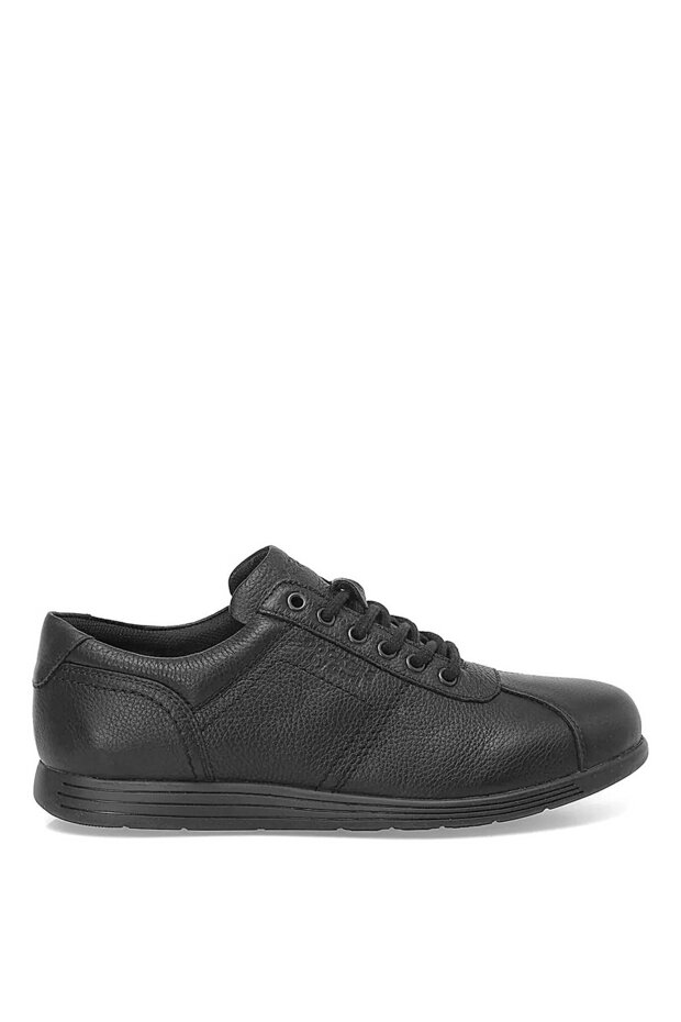 A102032503 5W 225044 5Pr Men's Genuine Leather Casual Shoes Black
