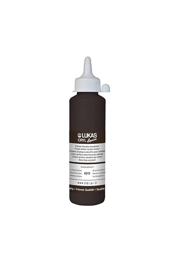 CRYL LIQUID 250ML VAN DYCK BROWN