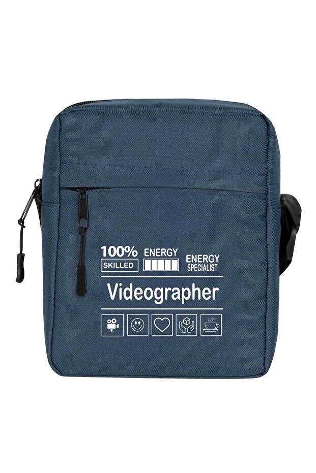Videograf Torba za rame tamnoplava boja - 1