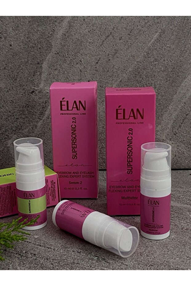 Kirpik/Kaş kirpik lifting seti (serum 1, serum 2,Multivitor) - 3