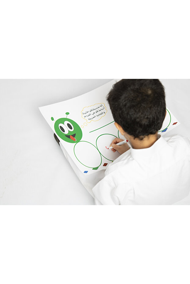 ٦ سبورات دودة تحليل الكلمات ٤٢ * ٣٠ سم