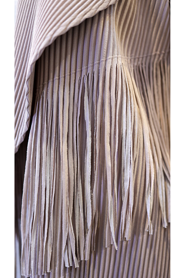 Taş Renk Pardesü - 4