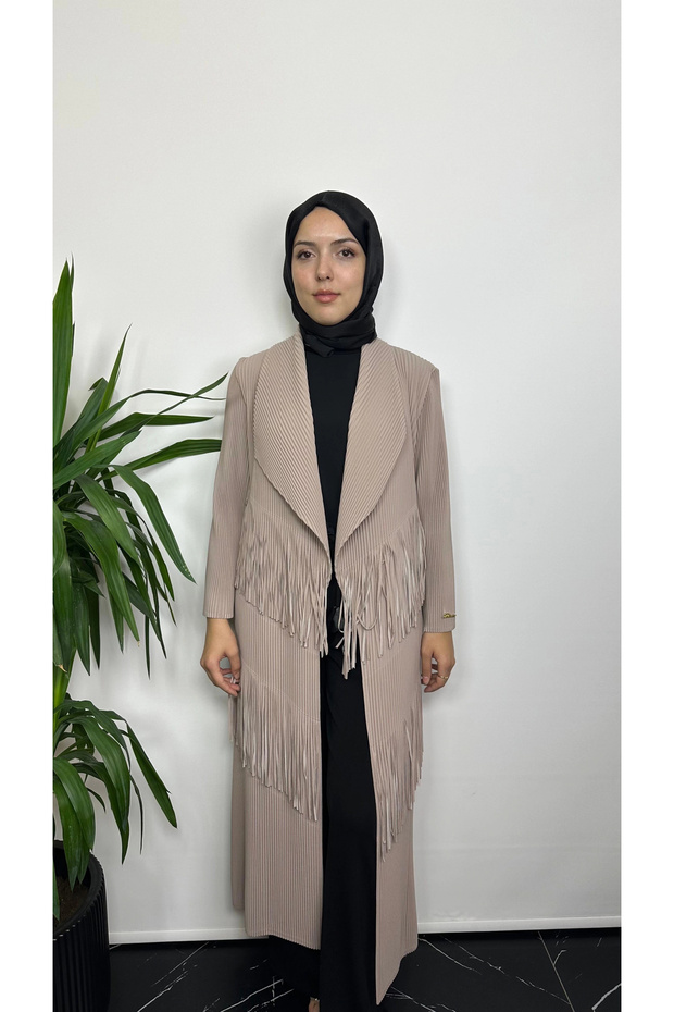 Taş Renk Pardesü - 1