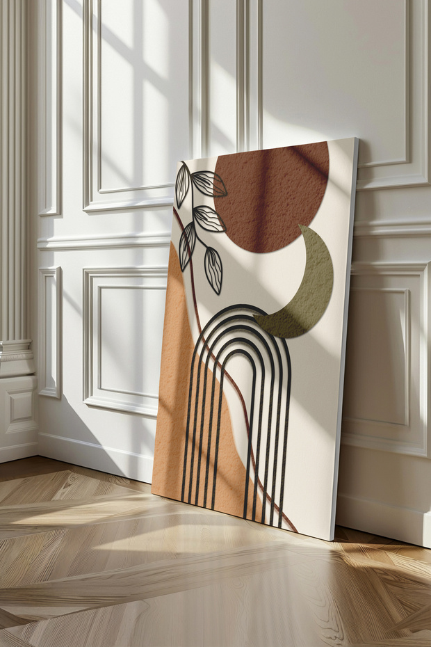 Bohem Ev Dekorasyon Tablo Bohem Kanvas Tablo - 1