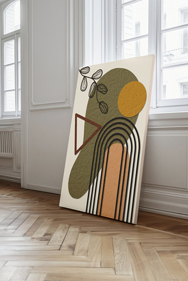 Bohem Ev Dekorasyon Tablo Bohem Kanvas Tablo - 3