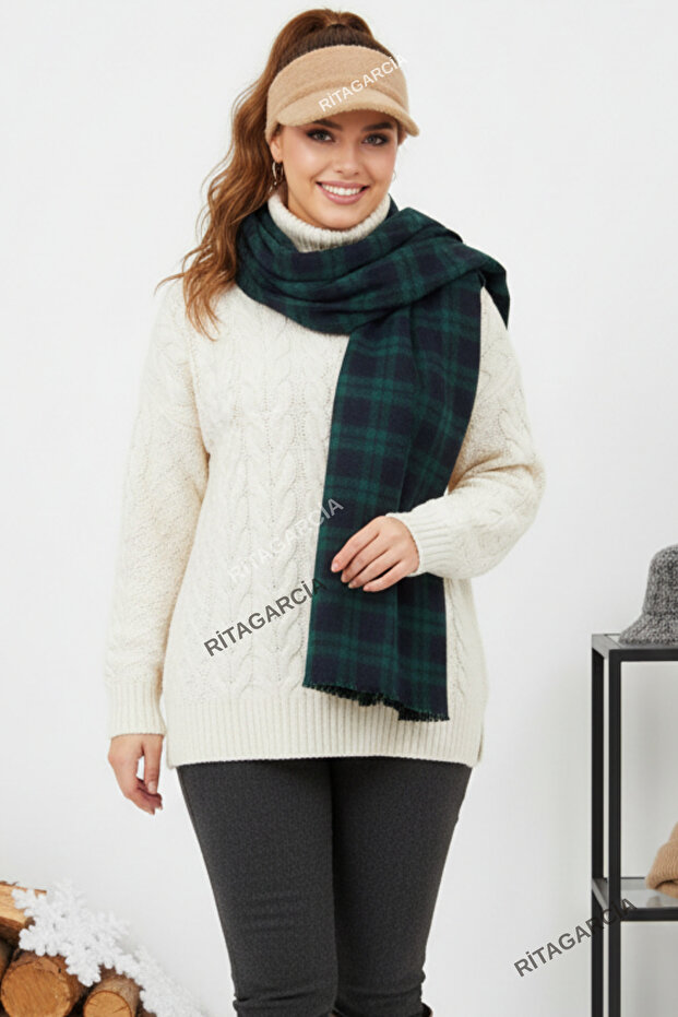 Plush Visor Winter Hat - 3