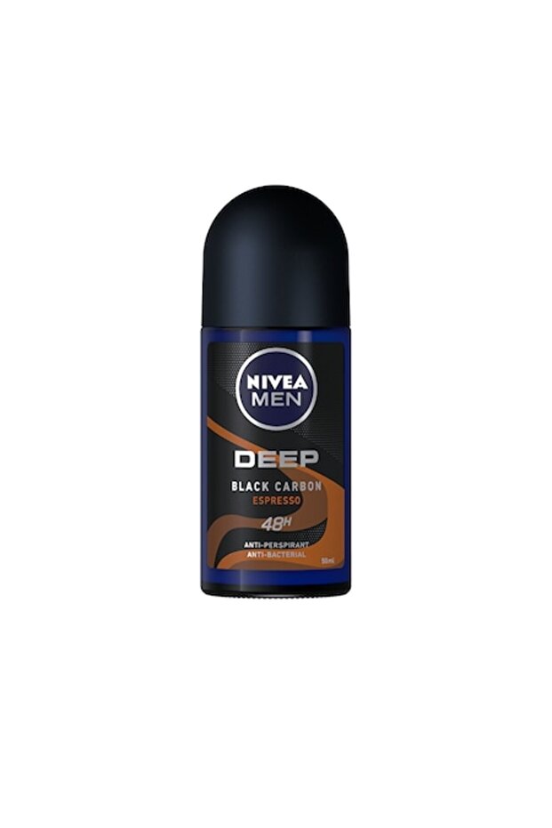 Set 3 x Deodorant Roll-On Men Deep Espresso Nivea Deo 50ml - 1
