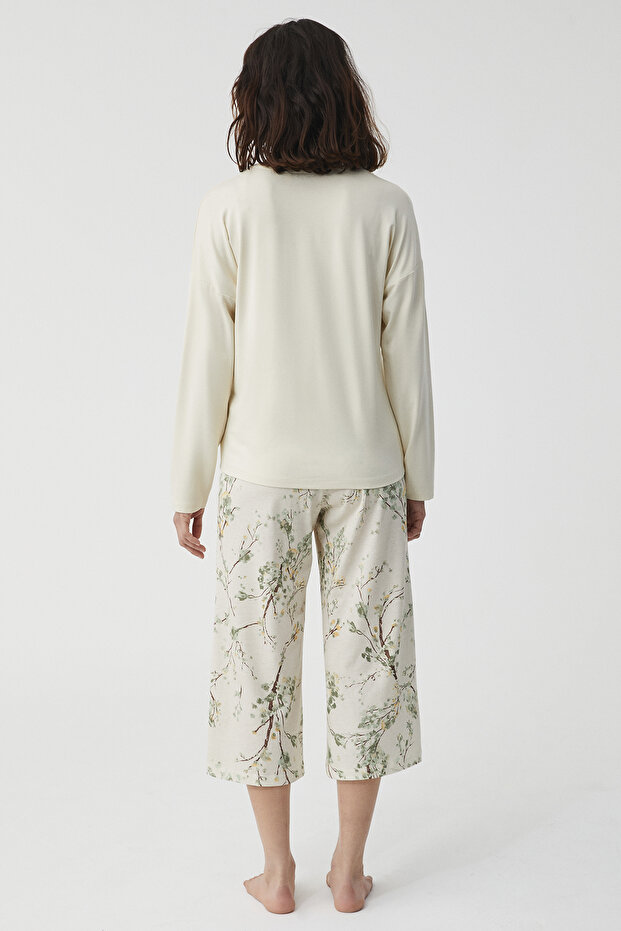 Natural Soft Capri Set - 5