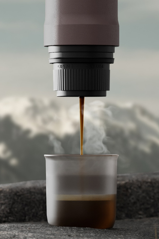 Taşınabilir Kahve Makinesi C 610 GG, Hızlı Espresso, Seyahat İçin - 3