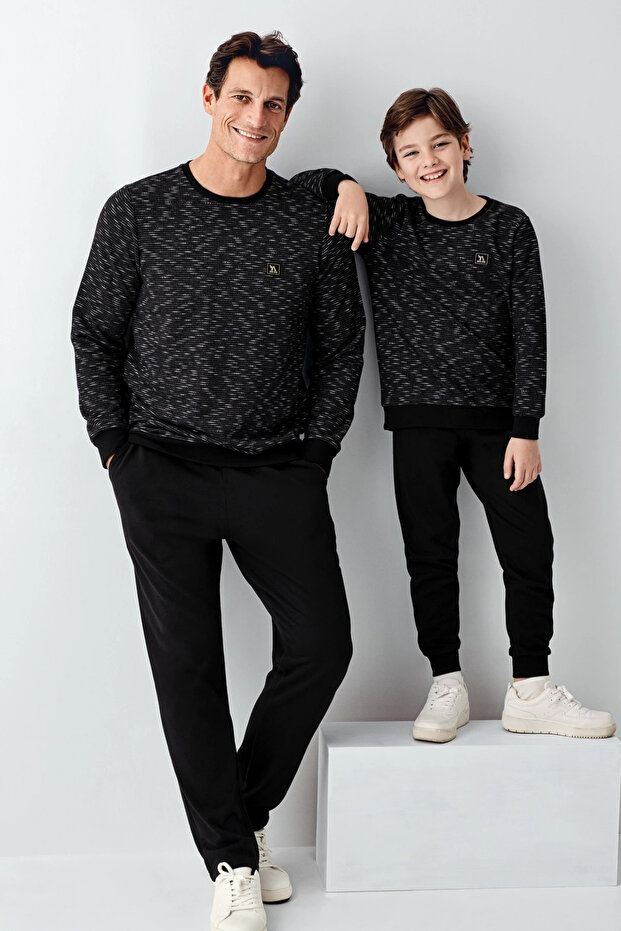 Arnetta 3504-S Men's Long Sleeve Pajama Set