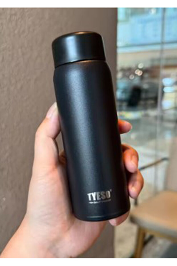 Termos Sıcak ve Soğuk İçecek Su Termosu, Paslanmaz Çelik, Taşıması Kolay, Kahve Bardağı, 200ml - 1