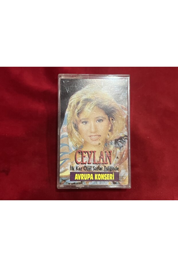 Ceylan First Time European Concert with Sazlar Accompaniment Cassette