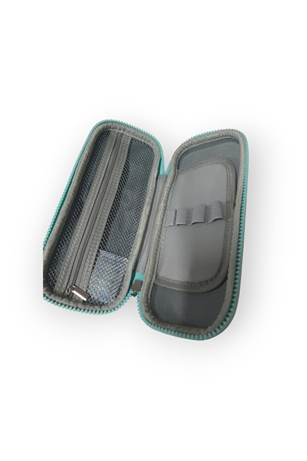 حافظة أقلام بسحاب ونقش كلب بارز - 2