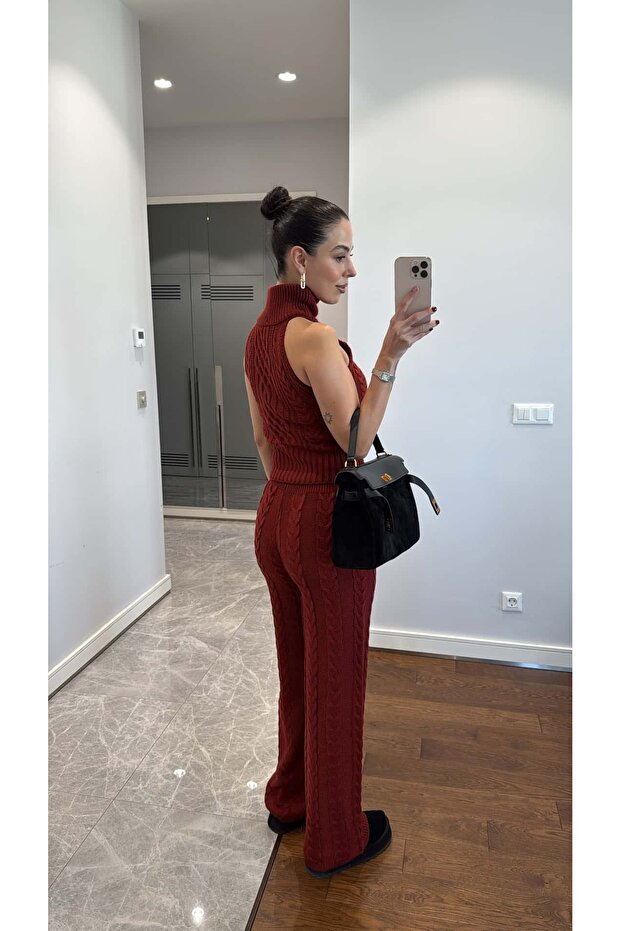 Gestricktes Muster-Strickset - 5