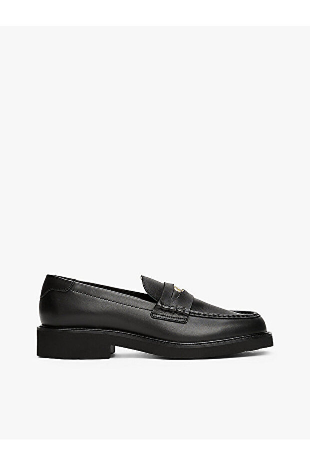 kadın crest squarish toe loafer - 1