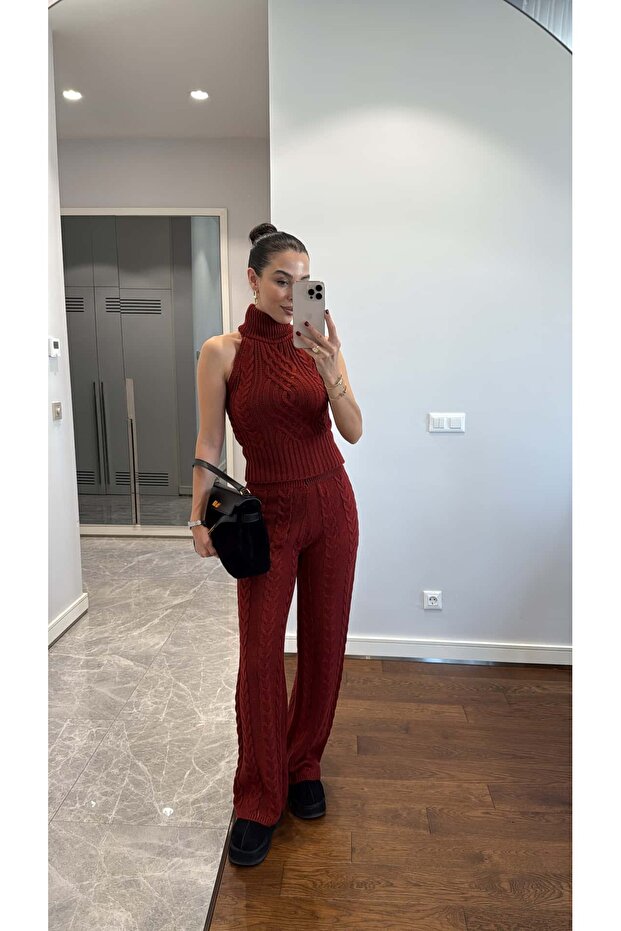 Gestricktes Muster-Strickset - 1