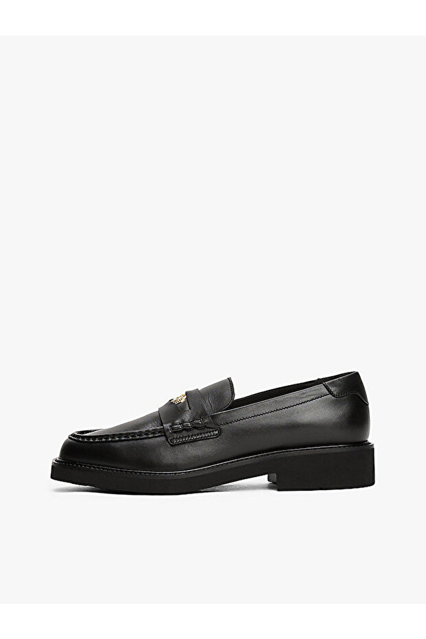 kadın crest squarish toe loafer - 7