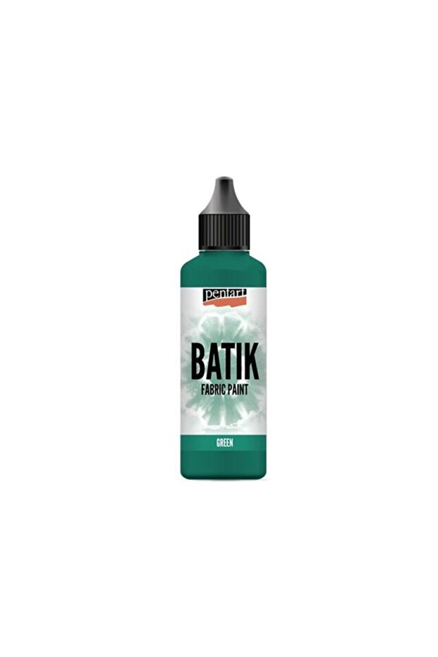 PENTART BATIK FABRIC PAINT GREEN 80ML