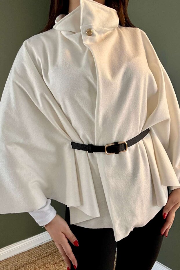 Kaşe Pelerin H8016 - 3