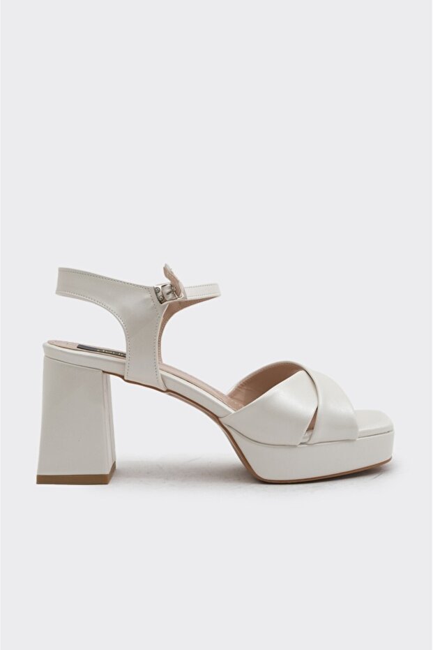 Platformlu Kadın Topuklu Ayakkabı - 1