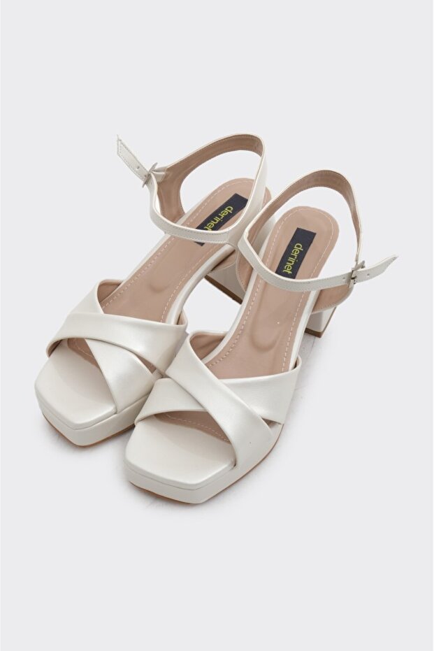 Platformlu Kadın Topuklu Ayakkabı - 2