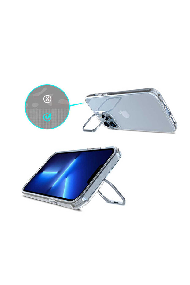 حافظة LCKC Skuba المتوافقة مع هاتف iPhone 13 Pro Max - أزرق - 3