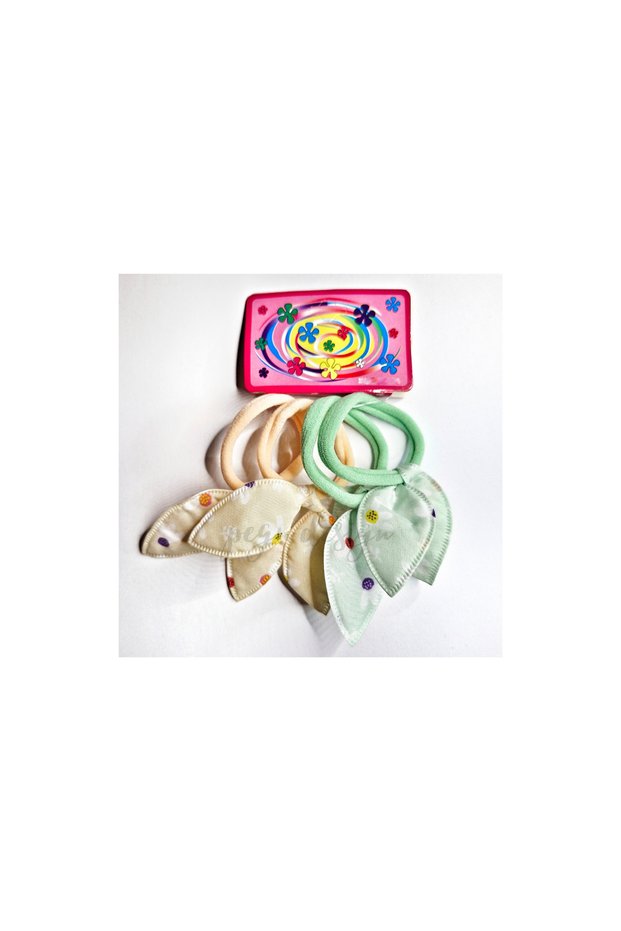 Set of 4 Green Salmon Children's Rubber Buckle 04