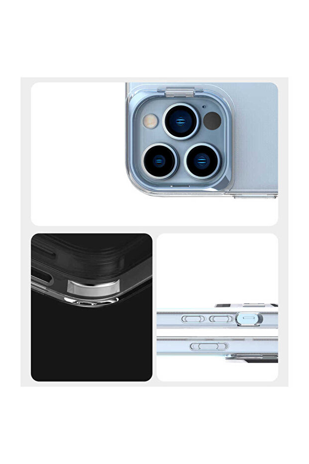 حافظة LCKC Skuba المتوافقة مع هاتف iPhone 13 Pro Max - أزرق - 4