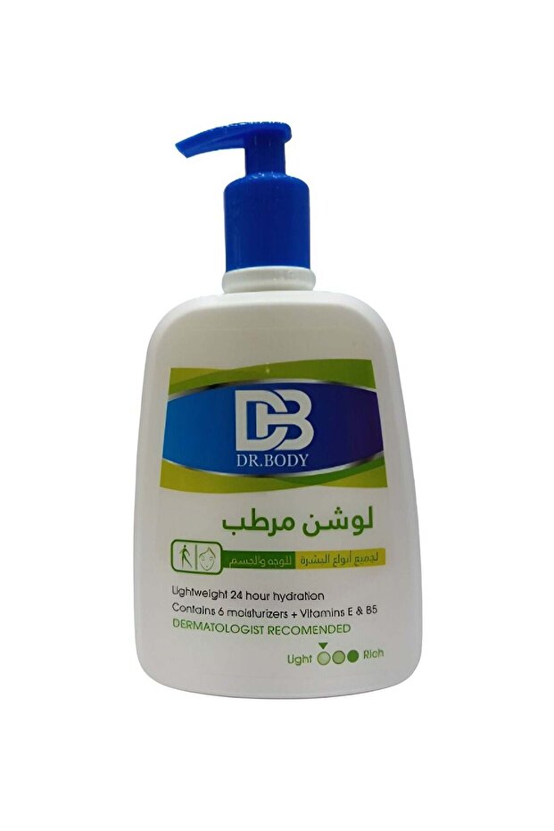 لوشن دكتور بودي التايلاندي المرطب للوجه والجسم بفيتاميني E وB5