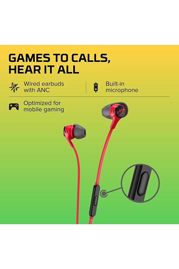 Cloud II Earbuds - Red - 2