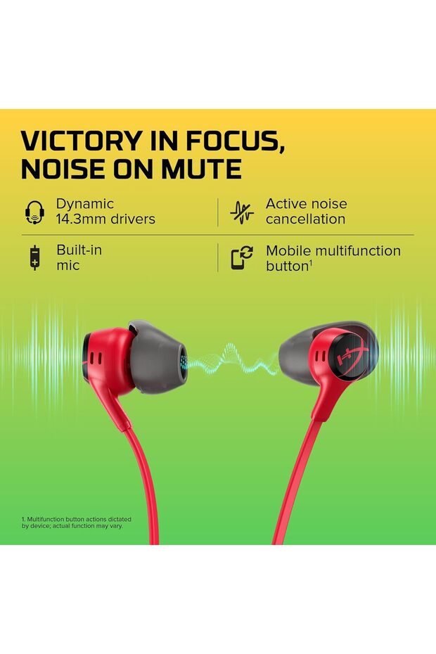 Cloud II Earbuds - Red - 4