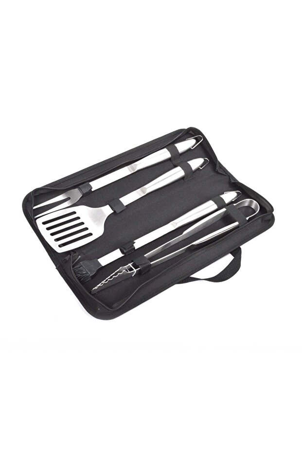 BBQ Tools Set 4pcs With Bag BBQ-04N