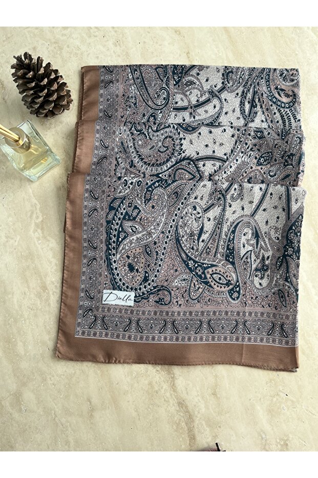 Pamuklu Desenli Şal - 1