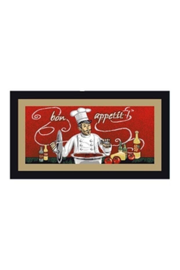 Dish kitchen mat, 50 x 80 cm, nylon, multicolor, rectangular - 2