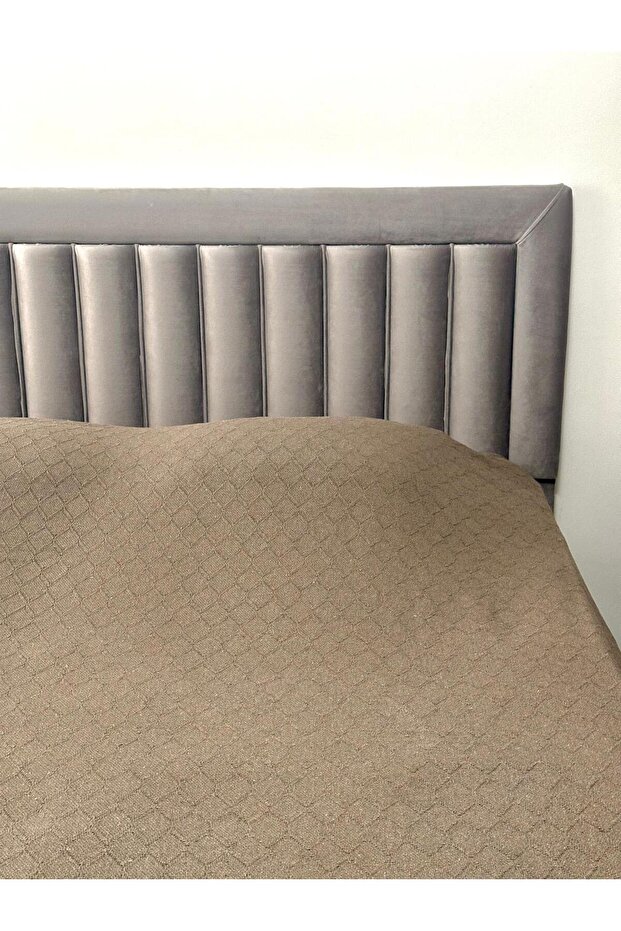 Double Size Diamond Pattern Knitted Pique Set (Multi-Purpose Blanket) Oversized Size - 2