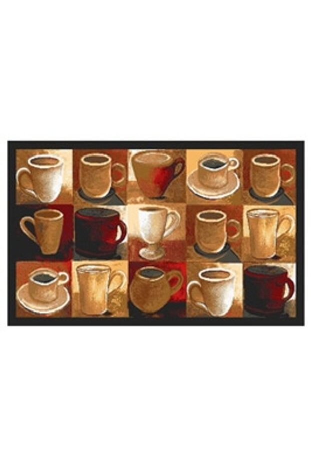 Dish kitchen mat, 50 x 80 cm, nylon, multicolor, rectangular - 3