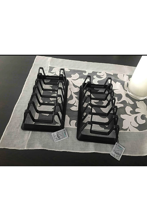 2 organizéry na veko hrncov - 6 priehradiek Organizér na veko hrncov - 2