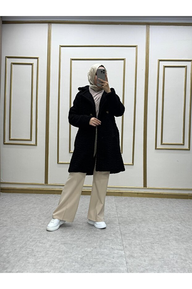 KADIN PELUŞ KABAN - 4