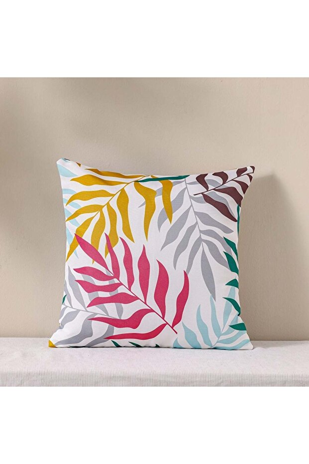 Toss Pillow with Zipper | Outdoor Decorative Cushion for Patio, Garden, Sofa | 45x45cm - Torresiana