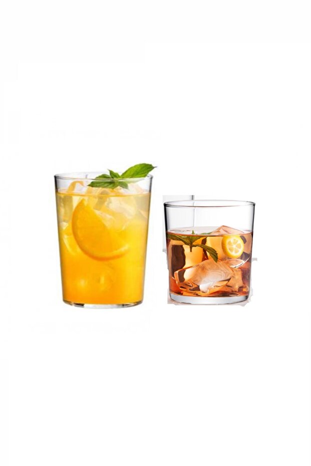Paşabahçe Coffeeshop 12-Piece Glass Set 42240 and 42250