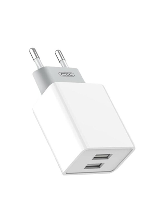 Încărcător de telefon 2xUSB Alb - 1