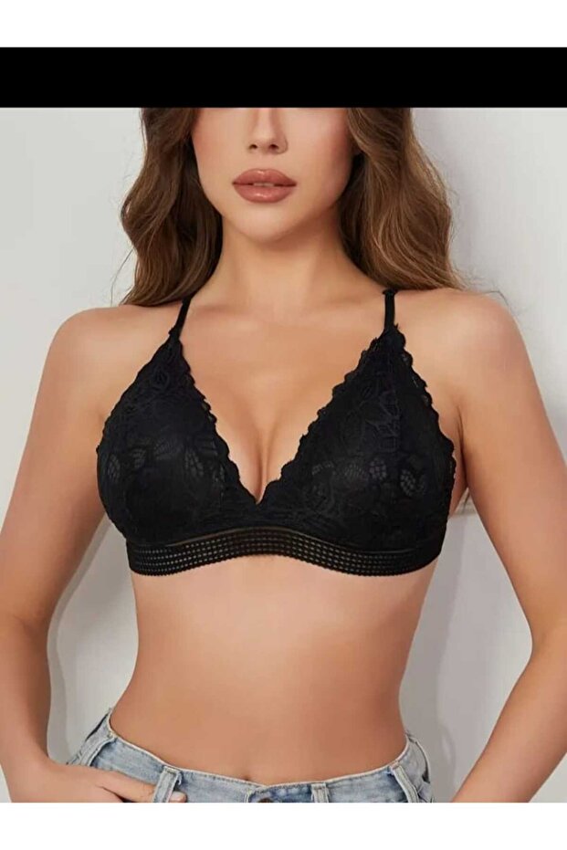 ÜÇGEN DANTELLİ SUTYEN - 3