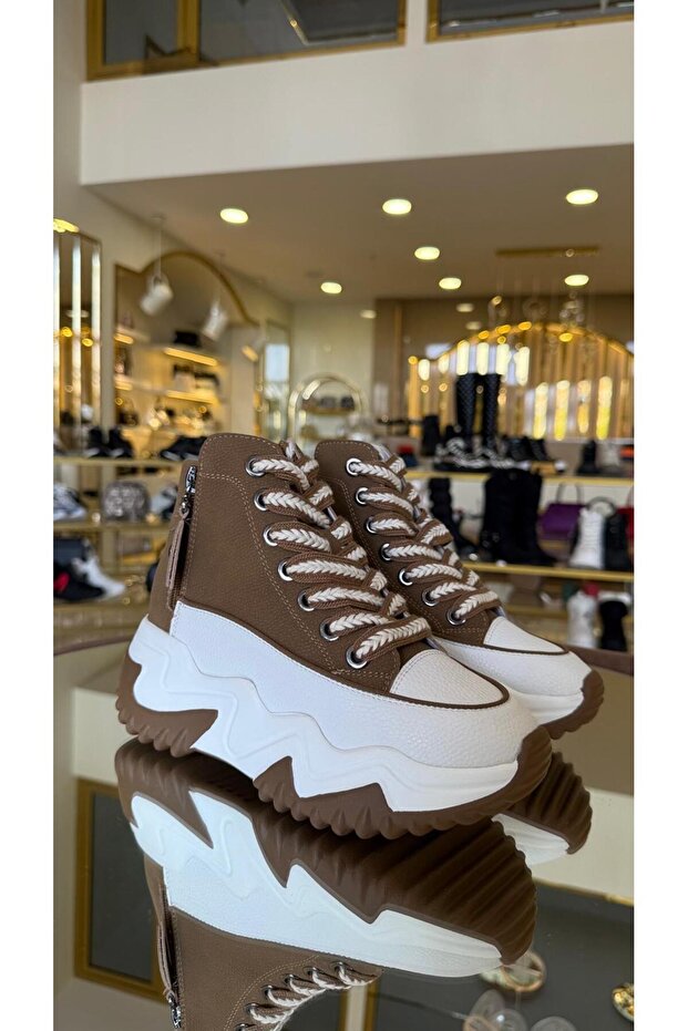Imported Women's Lace-Up Model Sports Boots -2046-