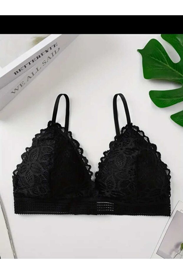 ÜÇGEN DANTELLİ SUTYEN - 5