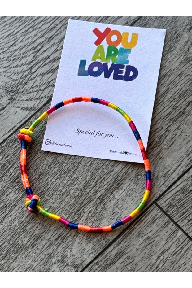 Rainbow Anklet