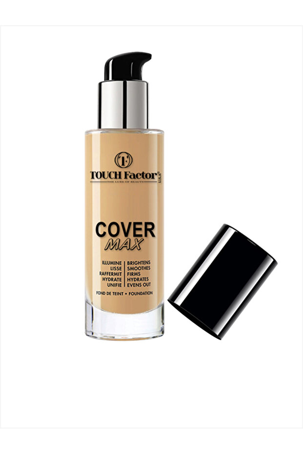 COVER MAX Liquid Foundation, Matte & Poreless, Full Coverage And Blendable, Normal To Oily - 1