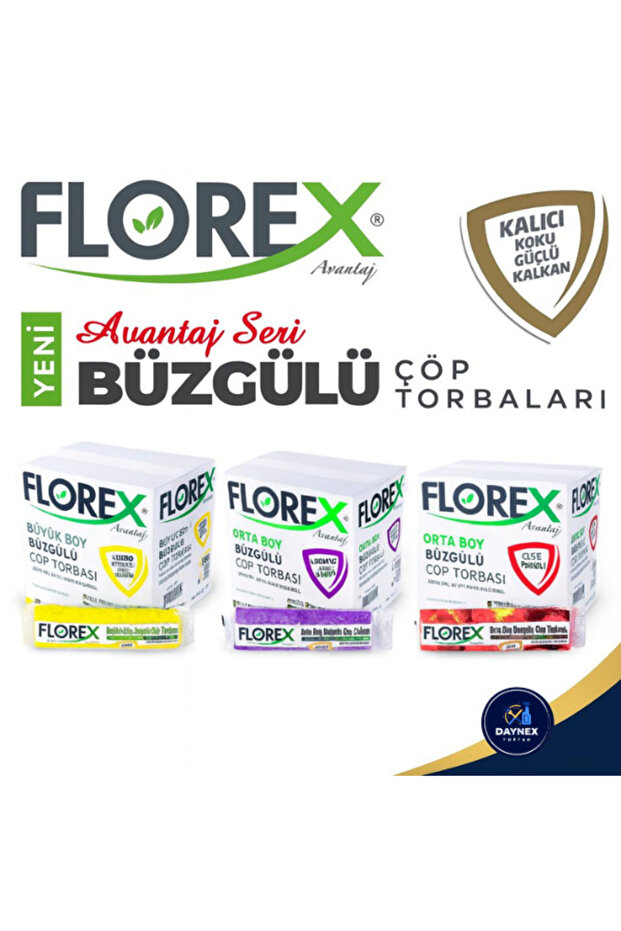 Avantaj Paket Çilek Kokulu Büzgülü Orta Boy Çöp Poşeti X 5 Rulo - 3