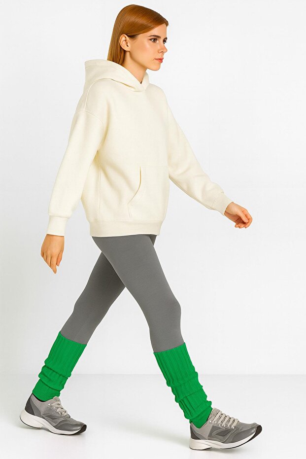 Basic Kalın Pamuk İçerikli Tozluk - 6