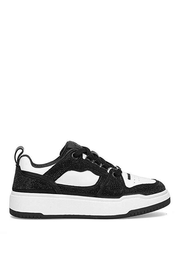 25K359-4 Women's Genuine Leather Classic Sneaker Black