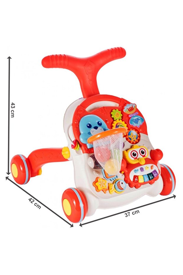 Interactive 2-in-1 walker Red Crab - 4